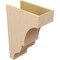 Ekena Millwork 9"W x 18"D x 27"H Classic Asheboro Rough Cedar Woodgrain TimberThane Corbel, Primed Tan CORUR09X18X27ASHRCPR - alternate 6